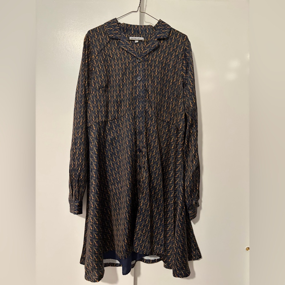 Elegant Patterned Dress